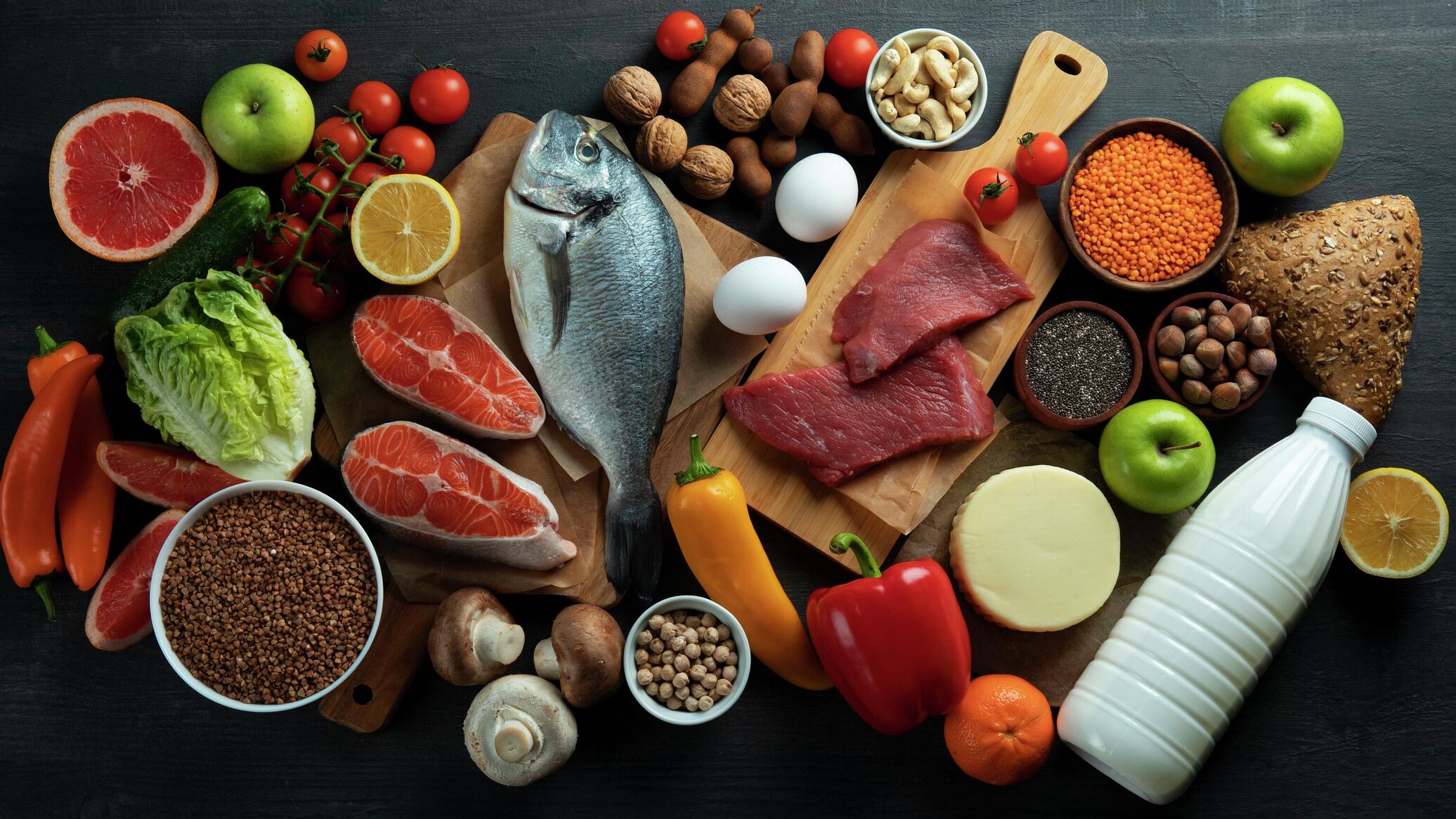 Витамины для кожи в продуктах