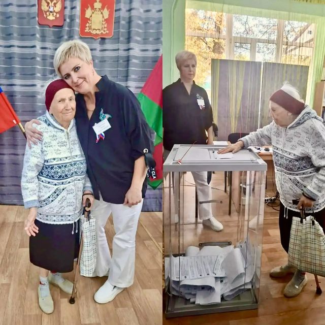 101-летняя долгожительница пришла на выборы в Тихорецком районе. - Кубань 24. Новости, происшествия, ДТП, 20.09.2026