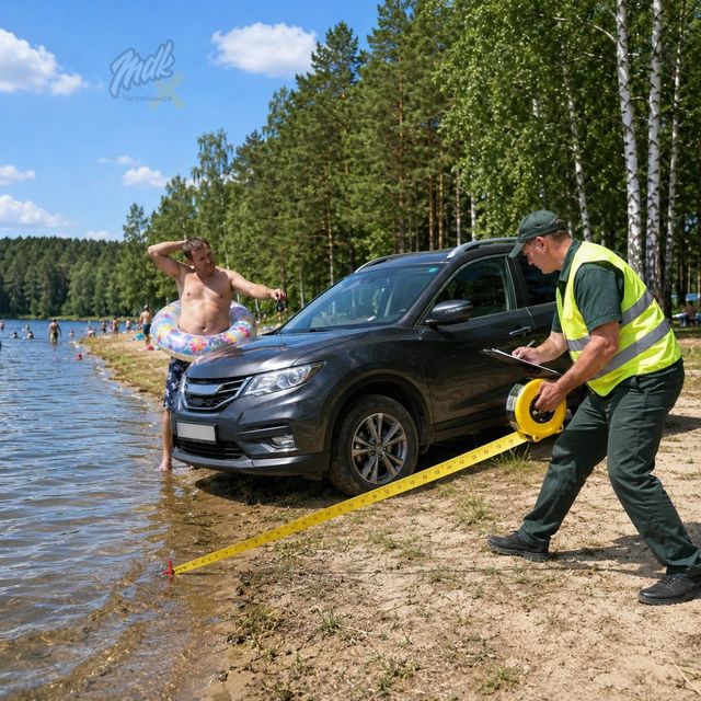 Штрафы за парковку у озёр в Челябинской области - MDK Челябинск, 29.07.2026