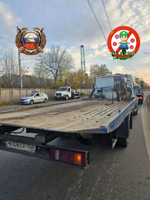 В Уфе задержали 14-летнего подростка на мопеде - GOROBZOR|Новости Уфы и Башкирии, 12.10.2026