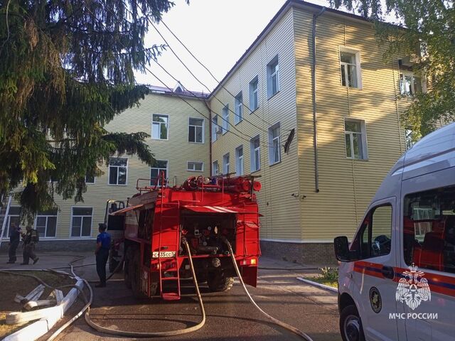 Пожар произошел в Воротынской ЦРБ - Нижегородская правда, 09.06.2025
