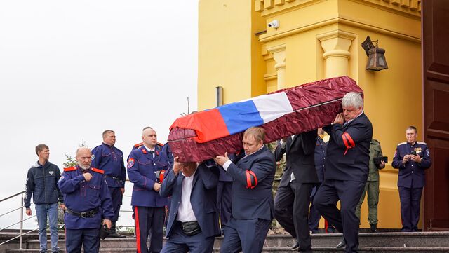В Нижнем Новгороде простились с атаманом Алексеем Дундуковым - Нижегородская правда, 12.09.2025