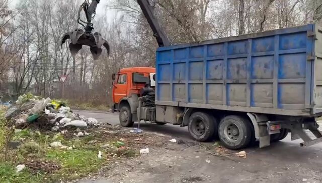 Глеб Никитин высказался о водителе большегруза, вывалившего мусор на площадке - Нижегородская правда, 02.11.2025