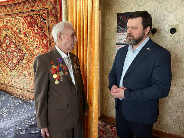 Юрий Станкевич поздравил ветеранов с Днём защитника Отечества - Нижегородская правда, 22.02.2026