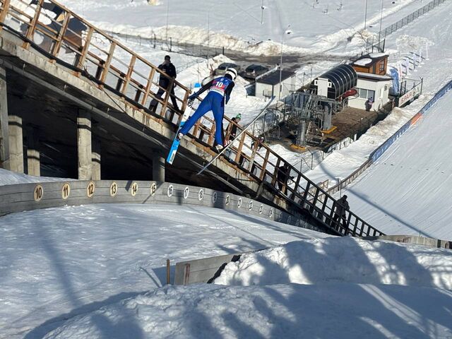 100 спортсменов участвуют в соревнованиях на Нижегородском комплексе трамплинов - Нижегородская правда, 14.03.2026