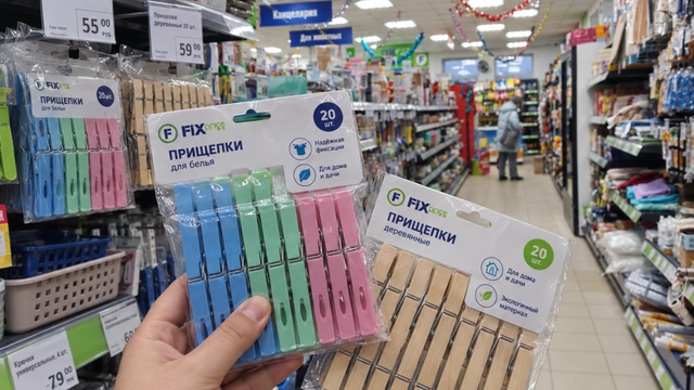 Прищепки из Fix Price беру не для белья: нашла 10 применений дома и на даче — выручают на кухне, в шкафу и на грядках - Время Воронежа, 08.09.2026