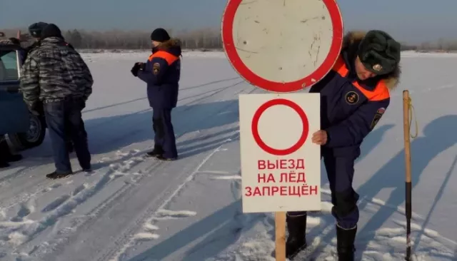 В Алтайском крае закрыли одну из оставшихся ледовых переправ - Толк, 17.03.2025