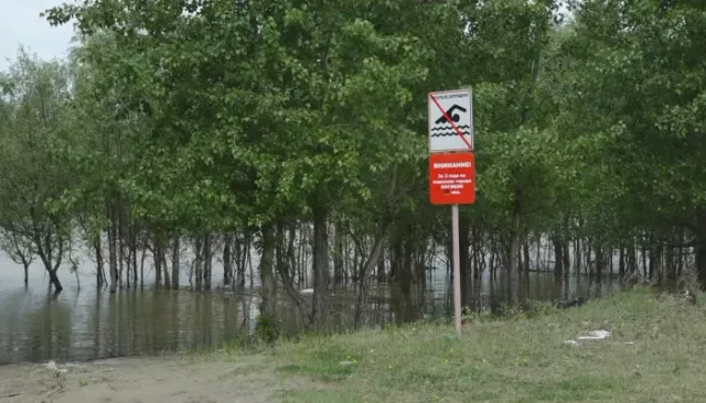 В Алтайском крае Обь поднялась до опасного уровня в районе села Усть-Пристань - Толк, 19.05.2025