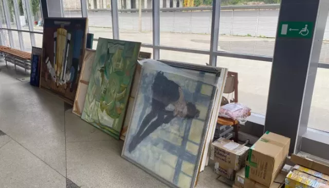 Выставка "Аз.Арт.Сибирь" готовится к открытию в Барнауле. Фото - Толк, 26.06.2025
