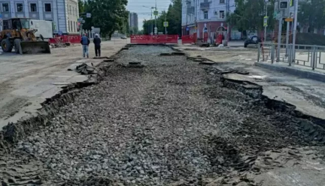 На главной улице Барнаула закончили ремонт теплосетей. Как выглядит дорога - Толк, 29.06.2025