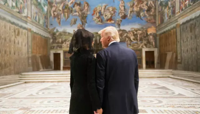 Чтец по губам раскрыл, что сказал Трамп супруге Мелании в Лондоне - Толк, 18.09.2025