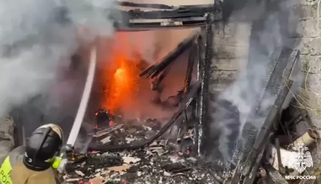 В селе Майма Республики Алтай произошел крупный пожар - Толк, 27.10.2025