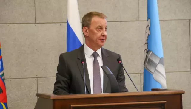 Глава Барнаула выступает с отчетом о работе городской администрации за год - Толк, 27.03.2026