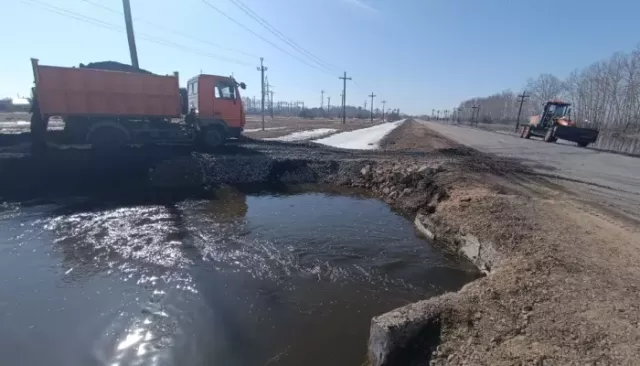 Подтоплений нет: власти Михайловского района рассказали о ходе паводка - Толк, 28.03.2026
