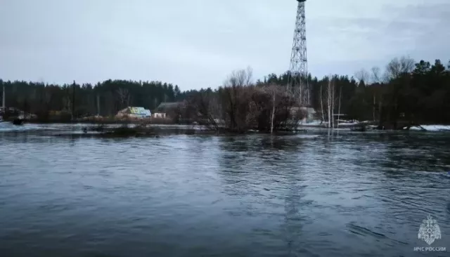 Большая вода размыла дорогу в селе Черемном в Алтайском крае - Толк, 06.04.2026