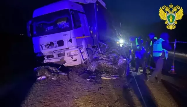 Женщина-водитель и трое детей погибли в страшном ДТП с КамАЗом. Фото - Толк, 15.04.2026