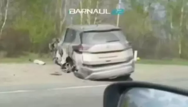 Еще одна массовая авария произошла в Алтайском крае 3 мая. Видео - Толк, 03.05.2026
