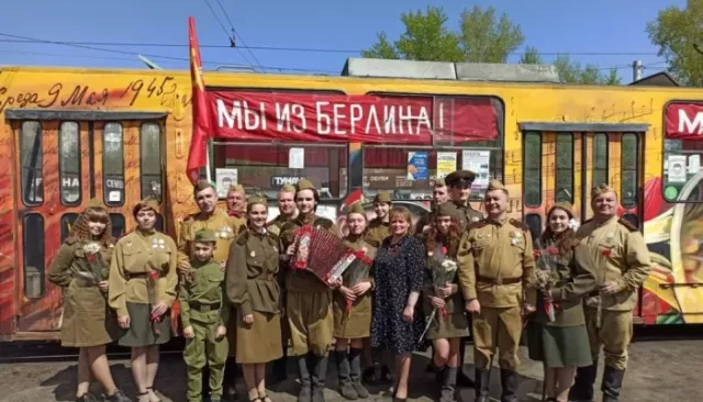 Барнаульцы смогут проехать на трамвае "Домой с Победой!" 7 мая - Толк, 06.05.2026