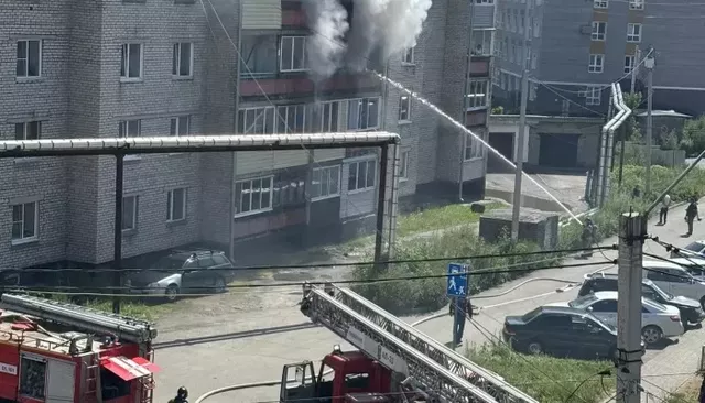 В Горно-Алтайске случился пожар в многоквартирном жилом доме - Толк, 26.06.2026