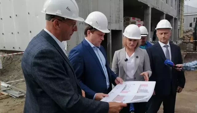 Новый корпус офтальмологической больницы в Барнауле готов почти наполовину - Толк, 26.08.2026