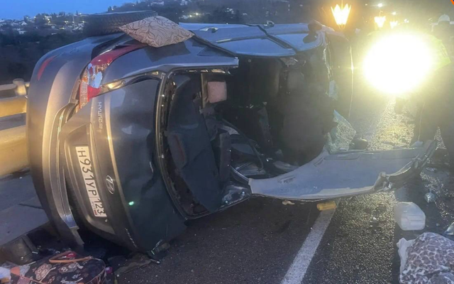 Пять человек пострадали в ДТП на мосту через реку Шахе в Сочи -  Утренний Юг, 07.03.2026