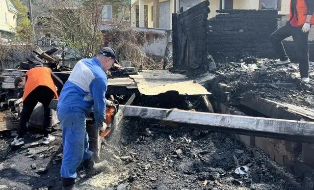 После атаки БПЛА в Туапсе полностью разобрали завалы -  Утренний Юг, 22.04.2026