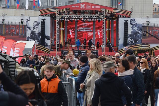 Владивосток отмечает День Победы - ИА DEITA.RU, 09.05.2025