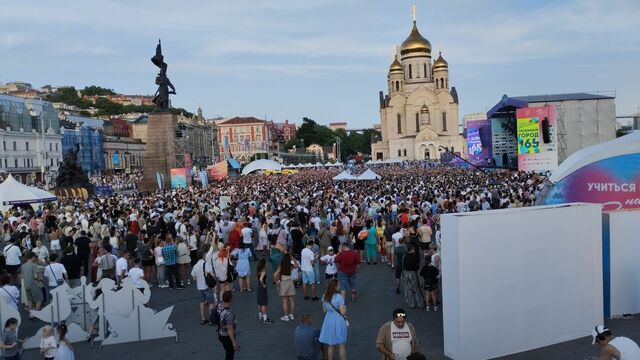 Владивосток отметил 165-летие масштабным праздником - ИА DEITA.RU, 07.07.2025