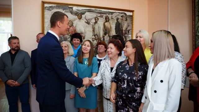 Михаил Дегтярёв лично проверил, что и как строят по нацпроектам в Хабаровском крае Михаил Дегтярёв лично проверил, что и как строят по нацпроектам в Хабаровском крае - Transsibinfo, 18.09.2023