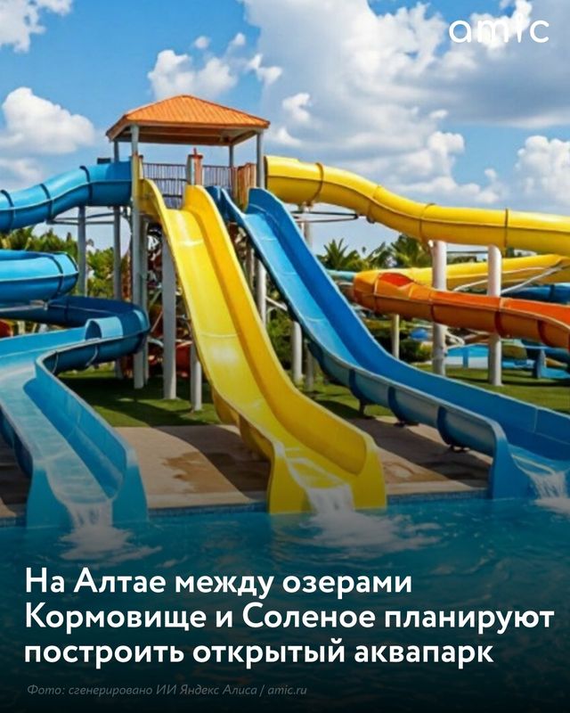 В Завьяловском районе Алтайского края рассматривают возможность строительства нового открытого аквапарка, сообщает инвестиционный портал Алтайского края. - Amic.ru Новости Алтайского края, 14.07.2026