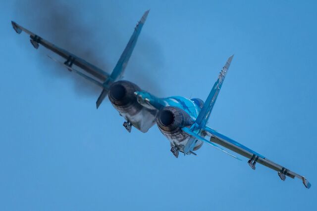 Российские ВКС ликвидировали украинский истребитель Су-27 Российские ВКС ликвидировали украинский истребитель Су-27 - Новости Екатеринбурга сегодня, происшествия ЕКБ, 12.09.2025