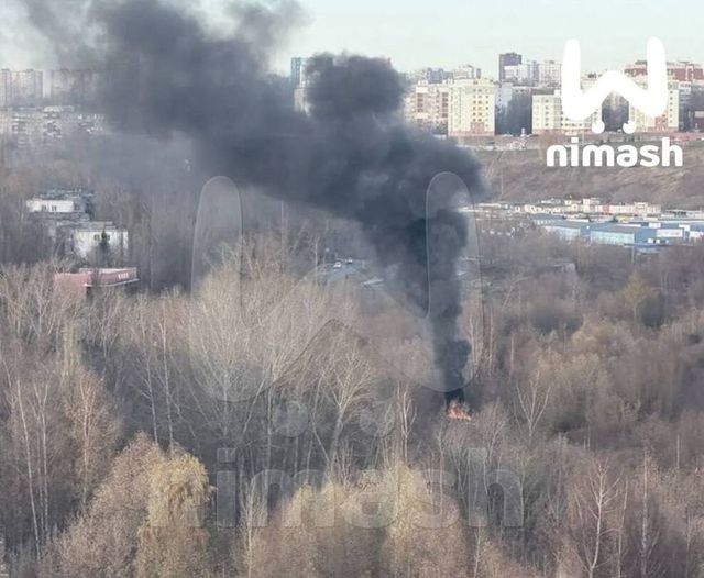 Столб черного дыма поднялся над улицей Генерала Ивлиева 22 октября - Новости Нижнего Новгорода - Живем в Нижнем, 22.10.2026
