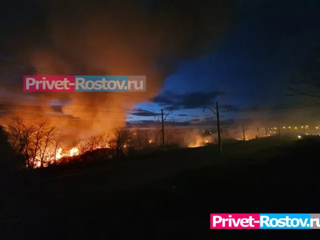 После атаки дронов в Ростовской области вспыхнули ландшафтные пожары - Privet-Rostov.ru -  Главные новости Ростова и Ростовской области, 25.07.2025