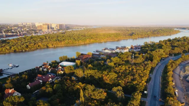 Понтонный мост на Зеленый остров снова пустили в Ростове - Privet-Rostov.ru -  Главные новости Ростова и Ростовской области, 02.05.2026