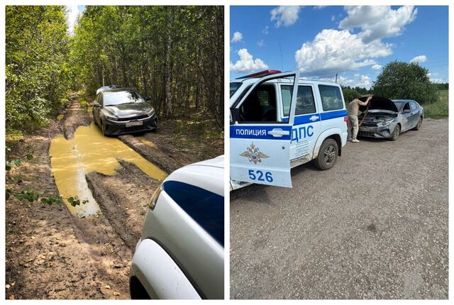 Водитель доверился навигатору и намертво застрял в лесу под Каслями - Челябинск Сегодня, 18.07.2025