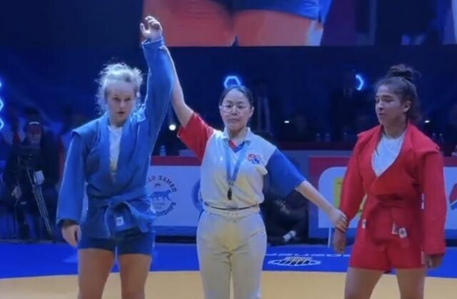 Челябинка Таисия Киреева стала чемпионкой мира по самбо - Челябинск Сегодня, 08.11.2025