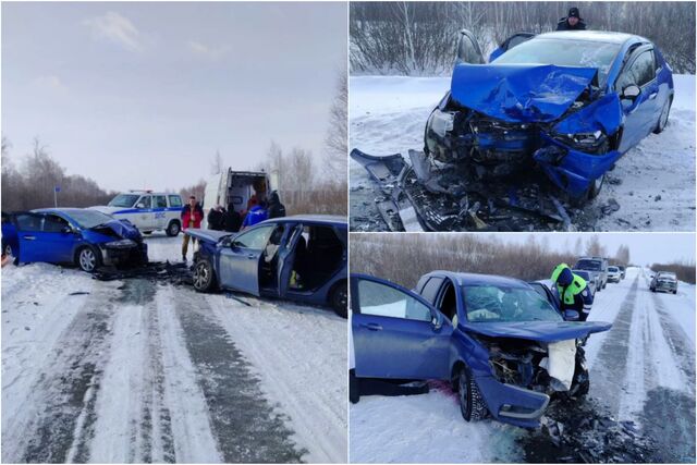 Пассажирка Lada Vesta погибла в ДТП на трассе под Челябинском - Челябинск Сегодня, 22.02.2026