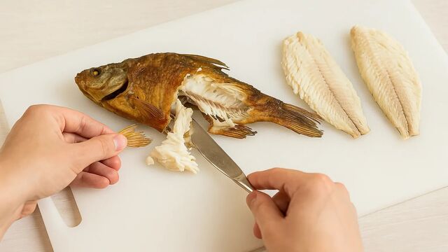 Рыба является популярным и полезным продуктом для россиян, благодаря высокому содержанию белка и омега-3 жирных кислот. Однако её потребление может затруднять наличие мелких костей, особенно в речной рыбе. Опытный рыболов предложил простой метод, позволяющий быстро и эффективно удалять кости, не теряя при этом внешний вид филе, что особенно актуально для любителей речной рыбы. - Стерлеград.VK, 20.09.2025