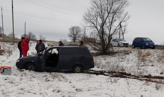 Под Воронежем погиб водитель вылетевшей в кювет ВАЗ-2110 - Новости Воронежа, 21.12.2024