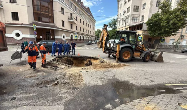 В центре Воронежа завершили разработку котлована у провалившегося коллектора - Новости Воронежа, 02.07.2025