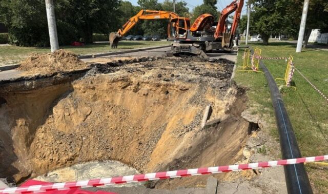 В Воронеже продолжаются работы в районе обрушения коллектора - Новости Воронежа, 13.07.2025