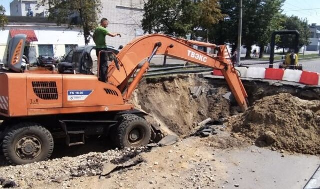 В Воронеже начали ремонт коллектора на улице Циолковского - Новости Воронежа, 14.07.2025