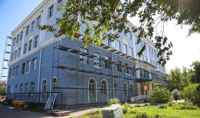 В Воронеже продолжается капремонт школы № 90 - Новости Воронежа, 30.07.2025
