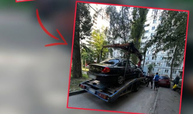 Автомобиль нарушителя увезли с улицы Хользунова за парковку на тротуаре - Новости Воронежа, 27.08.2025