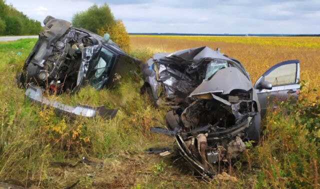 В Хохольском районе в ДТП с участием «Шевроле Авео» погиб водитель, второй пострадавший в больнице - Новости Воронежа, 05.09.2025
