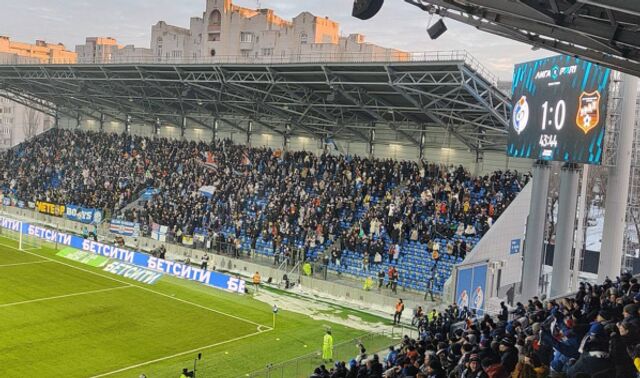 8 тысяч болельщиков поддержали «Факел» на стадионе в победном матче с «Уралом» в Воронеже - Новости Воронежа, 27.02.2026