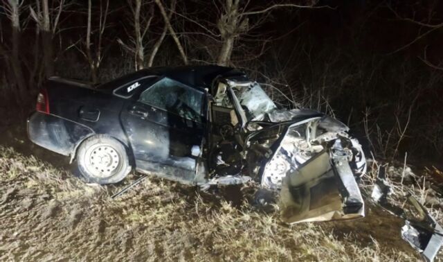 Под Воронежем 19-летний водитель врезался в дерево: пострадали он и 17-летняя девушка - Новости Воронежа, 16.03.2026