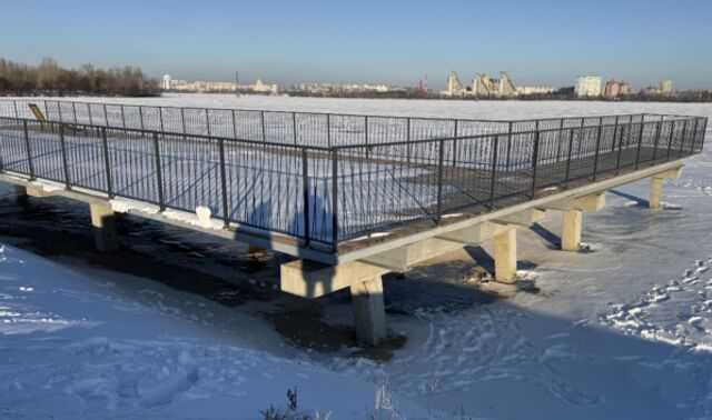 На Петровской набережной Воронежа ввели режим ЧС из-за угрозы обрушения «парящих» мостов - Новости Воронежа, 17.03.2026