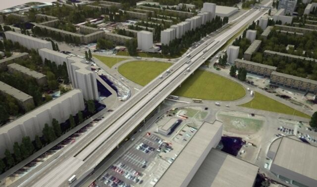 Движение на Остужевском кольце в Воронеже частично вернули к прежней схеме - Новости Воронежа, 23.04.2026