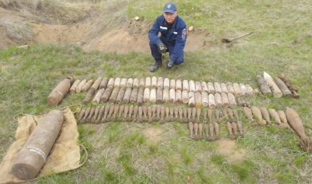 Под Воронежем уничтожили 107 боеприпасов: снаряды и мины - Новости Воронежа, 23.04.2026